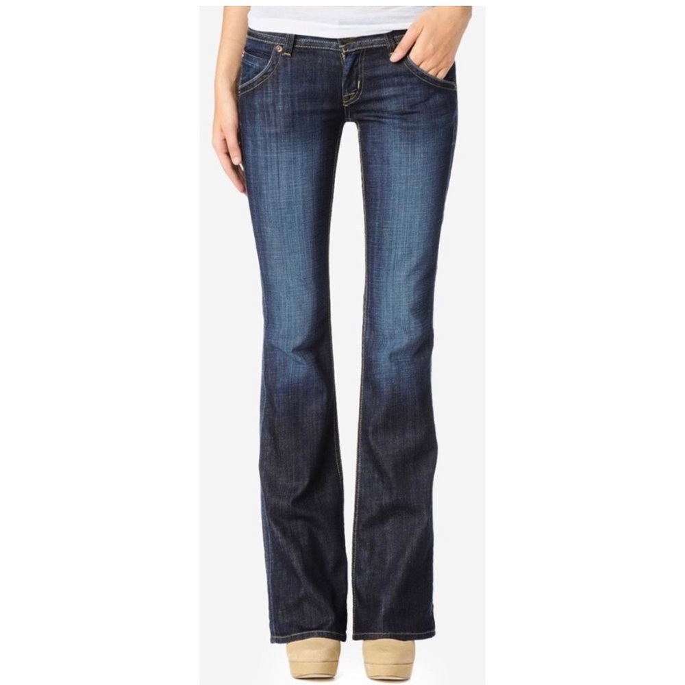 Hudson signature midrise rise bootcut jeans size 28